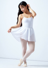 Move Dance Hetty Teen Ballet Skirt White Front 2 [White]