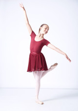 Move Dance Hetty Teen Ballet Skirt Black Back [Black]