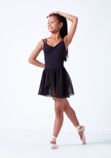 Move Dance Hetty Teen Ballet Skirt White Back 2 [White]