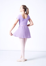 Move Dance Hetty Teen Ballet Skirt Black Front [Black]