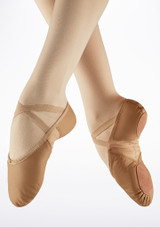 So Danca Split Sole Leather Ballet Shoe Pink Main [Pink]