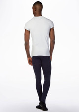 So Danca Mens V-Neck T-Shirt White Back [White]