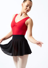 Freed Ophelia Circle Dance Skirt Black Front [Black]