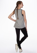 Move Dance Squad Top - Grey Grey Back [Grey]