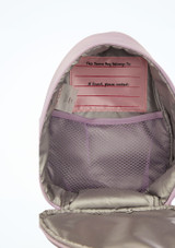 Capezio Reversible Sequins Backpack Purple Front 2 [Purple]