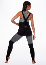 Move Dance Cross Back Dance Top Black Back [Black]