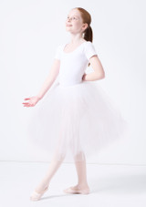 Leo's Dancewear Girls Soft Tulle Juliet Tutu Skirt