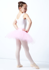 Alegra Girls Pull On Practice Tutu Pink Back [Pink]