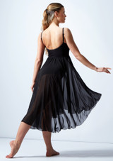 Capezio Empire Dress Black Back [Black]