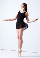 Bloch Emerge Mesh Cover Up Dress Black Front 2 [Black]