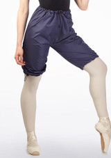 Grishko Sweat Warm Up Shorts Blue Front [Blue]