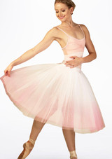 Intermezzo Ombre Romantic Tutu Pink Front [Pink]