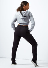 Bloch Zip Up Hoodie Grey Back [Grey]