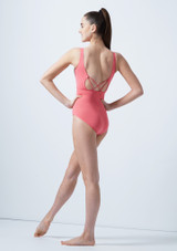 So Danca Teen Cross Back Leotard Pink Back [Pink]