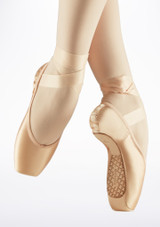 Capezio Cambre Broad Pointe Shoe Pink Side [Pink]