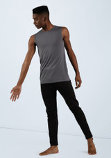 Weissman Unisex Mesh Back Tank Top [Grey]