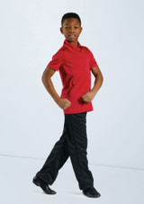 Weissman Boys Collared Shirt Lipstick [Multi-Colour]