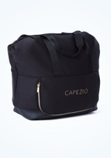 Capezio Signature Tote Dance Bag Black Front [Black]