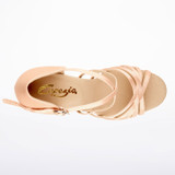 Capezio Rosa Satin Dance Shoe 2.75" - Camel Peach Top [Pink]