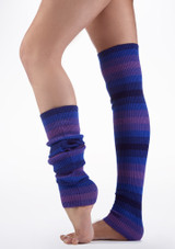 Grishko Knitted Legwarmers - 60cm Navy Blue Main [Blue]