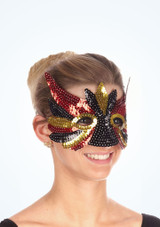 Sequin Mix Eyemask Red Main 2 [Red]