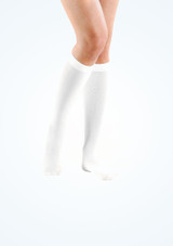 White Knee Socks White [White]