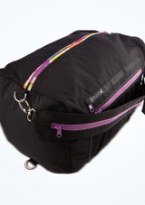 Capezio Metamorphosis Duffle Bag Black Front 2 [Black]