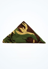 Camouflage Bandana Patterned Top [Patterned]