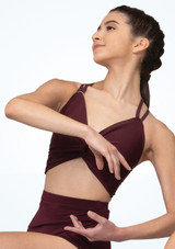 Weissman Twist Front Bra Top