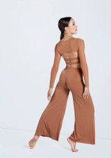 Weissman Wide Leg Matte Jersey Pants