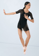 Weissman Tunic Side Slit Overdress Black [Black]