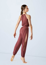 Weissman Split Leg Unitard [Pink]