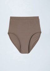 Weissman Natural Waist High Leg Brief Mocha [Brown]