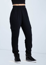 Weissman French Terry Cargo Pants Black [Black]