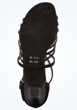 So Danca Reese Ballroom Shoe 1.5" Black Bottom [Black]