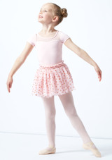 Bloch Rosemary stardust glitter tutu Pink Front [Pink]