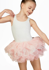 Bloch Suleney Tutu Skirt Pink Front [Pink]