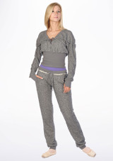 Bloch Tahira Sweater Charcoal Front 2 [Grey]