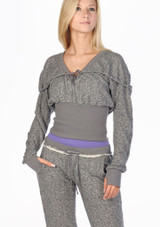 Bloch Tahira Sweater Charcoal Front [Grey]