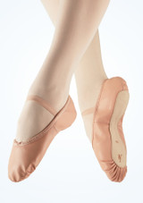 Move Dance Full Sole Vegan Ballet Shoe Pink 2 [Pink]