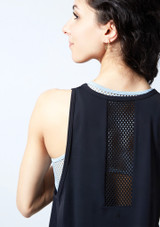 Move Dance Joni Vest Black Close up back [Black]