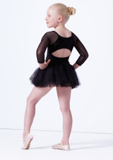 Bloch Girls Kelsey Tutu Leotard Black Back 2 [Black]