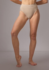 Move Dance Jessie Dance Briefs Latte Front [Brown]