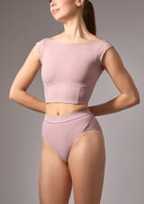Move Dance Jessie Dance Briefs French Mauve Front [Pink]