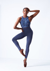 Move Dance Alora Catsuit Front 2 [Blue]