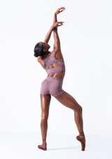 Move Dance Lotus Dance Shorts Back [Pink]