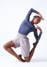 Move Dance Oniria Heat Retention Shorts Front 2 [Grey]