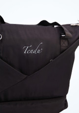 Tendu Satin Holdall Dance Bag Black Front 2 [Black]