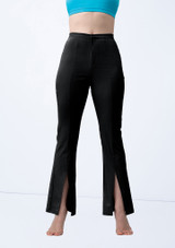 Weissman Split-Front Suit Pants Black 8 [Black]