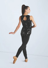 Ultra Sparkle Tunic Top Black [Black]